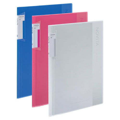 クリヤーブック ノビータ A4 40ポケット