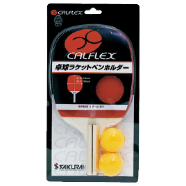 サクライ貿易　卓球ラケット　ペンホルダー ボール（プラスチック製）2個付