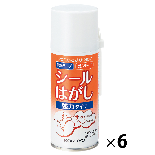 コクヨ　シールはがし強力タイプ１８０ｍｌ（６本）
