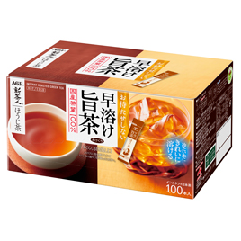 AGF　新茶人早溶け旨茶ほうじ茶ＳＴ１００本