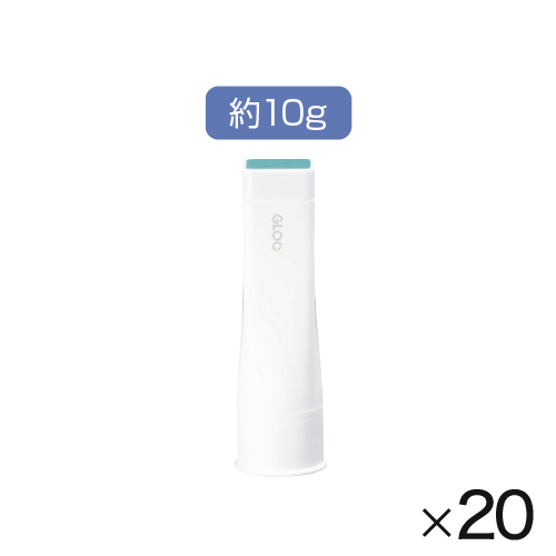 グルー スティックのり 色が消える