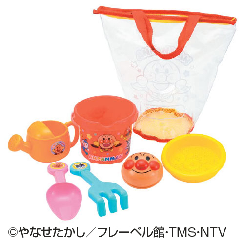 アンパンマン カラフルおでかけ砂場セット