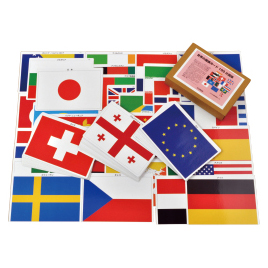 全教図　世界の国旗カード１００か国版