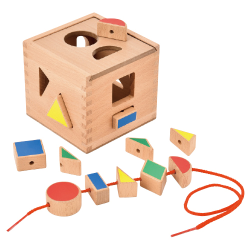 幻冬舎　モンテッソーリ式ずけいＢＯＸ＆ひもとおし