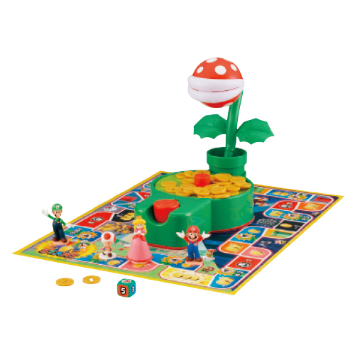 エポック社　スーパーマリオパックンフラワーゲーム