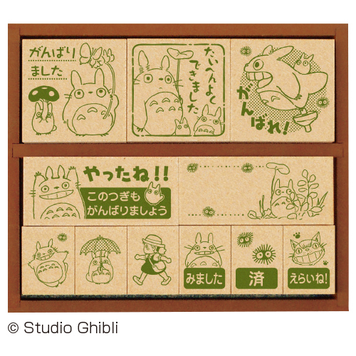 ビバリー　となりのトトロ　木製ごほうびスタンプ２