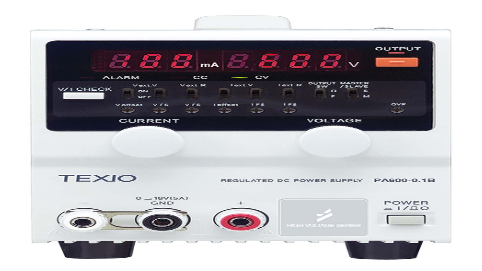 高電圧直流電源装置 PA600-0.1B