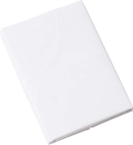 掛けふとんカバー　抗菌防臭　白　150×200cm(ネット式)