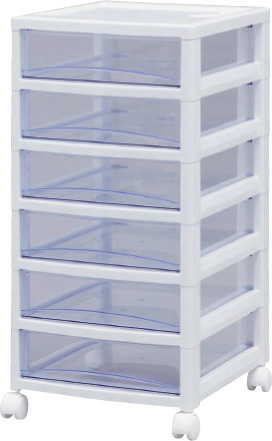 スーパークリアチェスト　クリアブルー