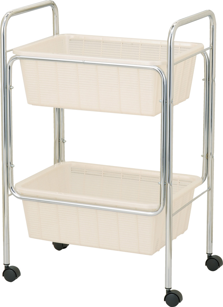 二段式脱衣かご