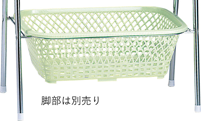 脱衣かご（かごのみ）　グリーン
