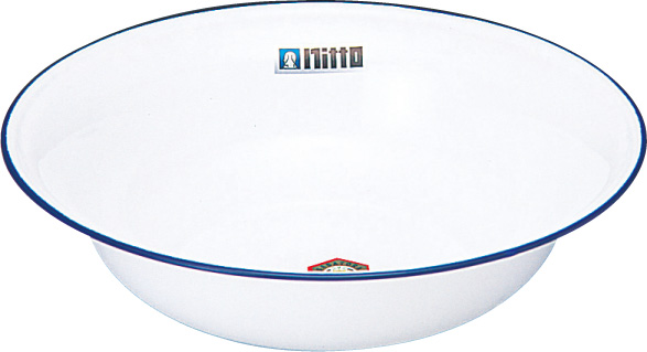 ホーロー手洗鉢（浅型）