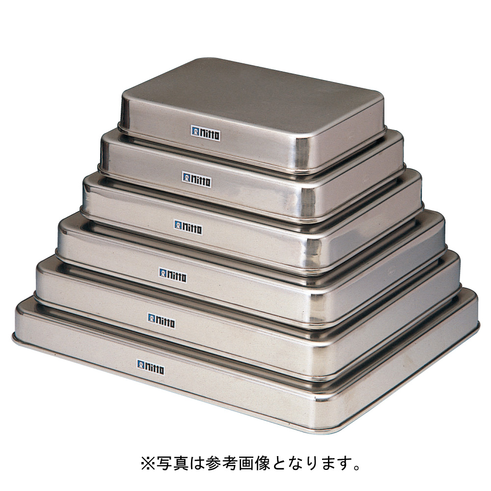 消毒盤  フタ付 　深型（6cm）  24×18cm