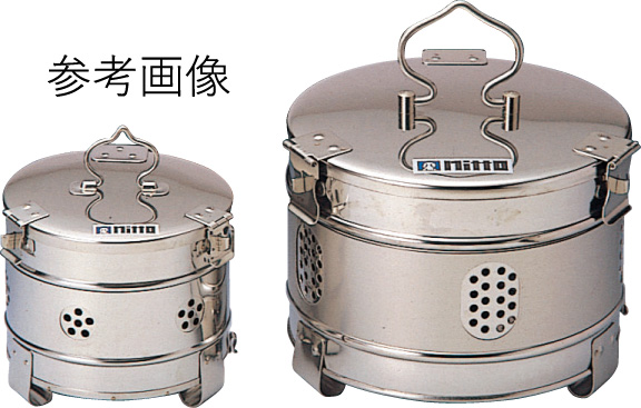 ガーゼ缶（丸カスト）