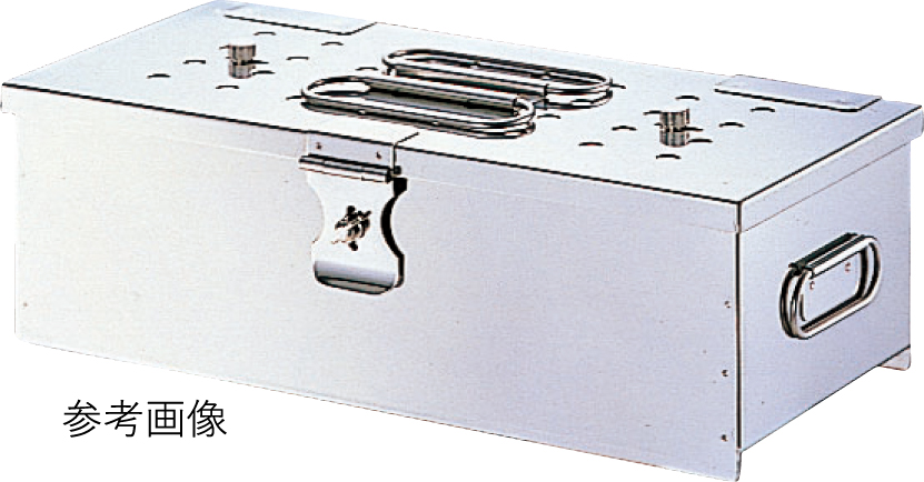 高圧蒸気滅菌器用角カスト　 (W)31×(D)13×(H)9cm