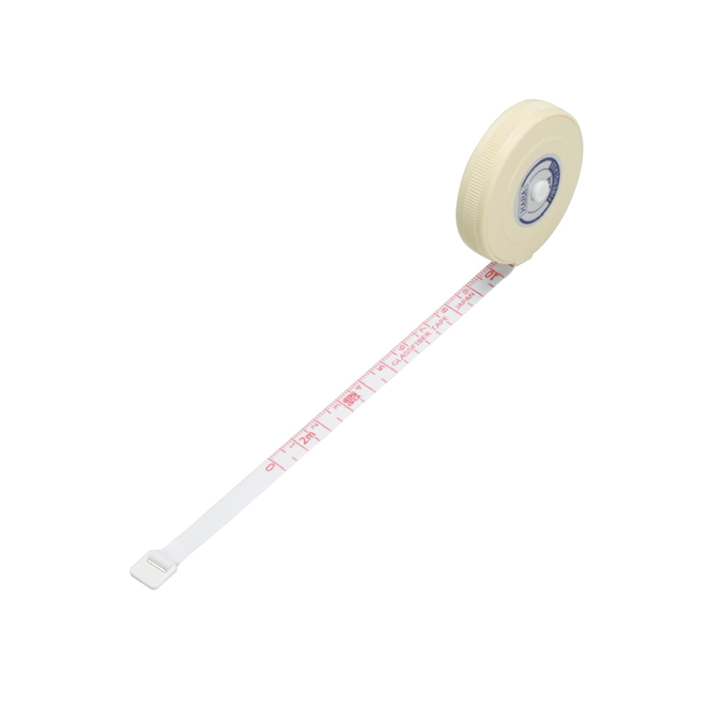 胸囲用巻尺（ロータリーメジャー）　　2m　巻込式