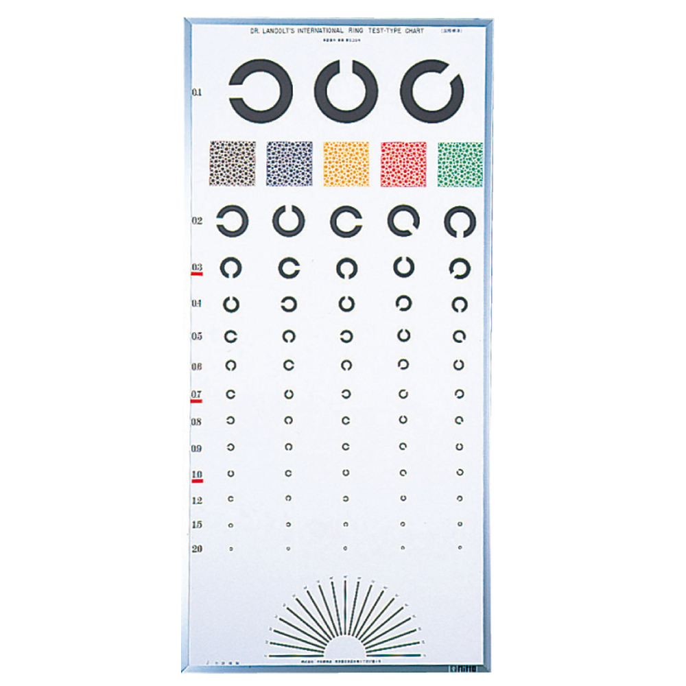 パネル型視力表  国際標準