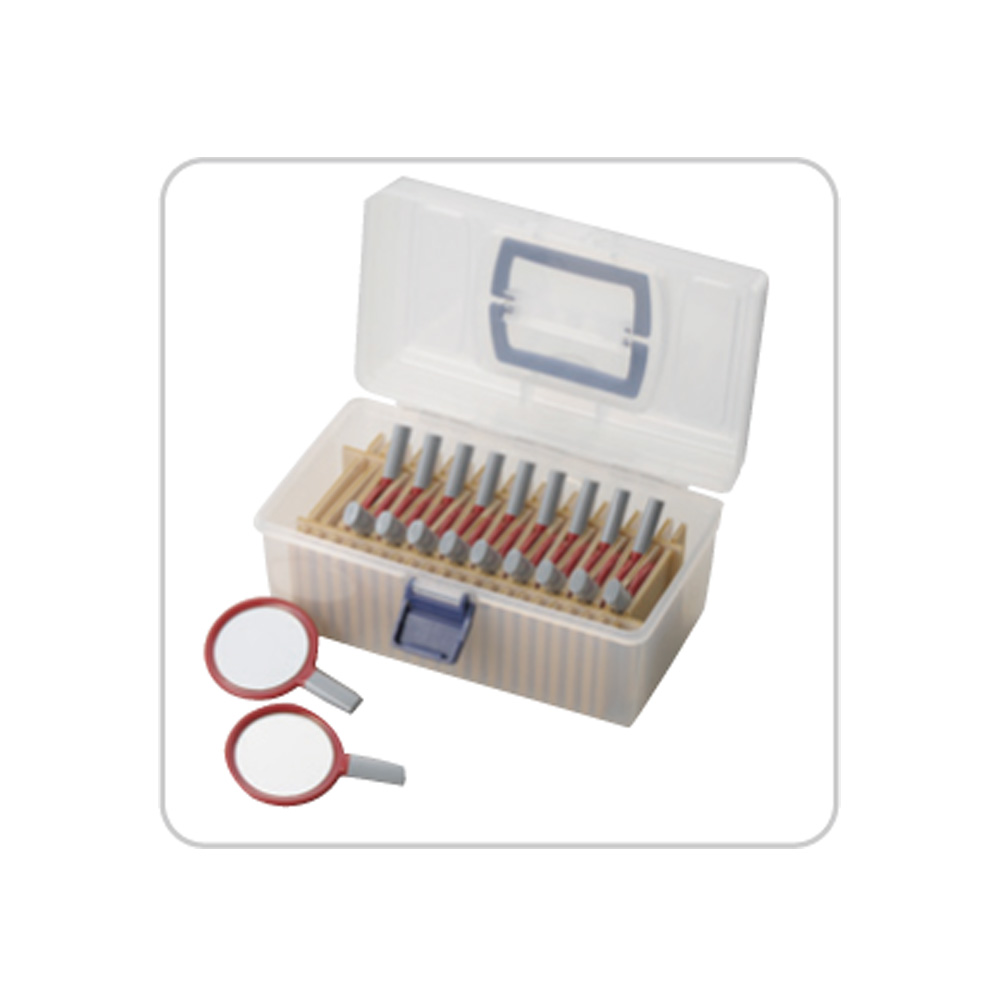 歯磨指導丸鏡用収納ケース　20枚用