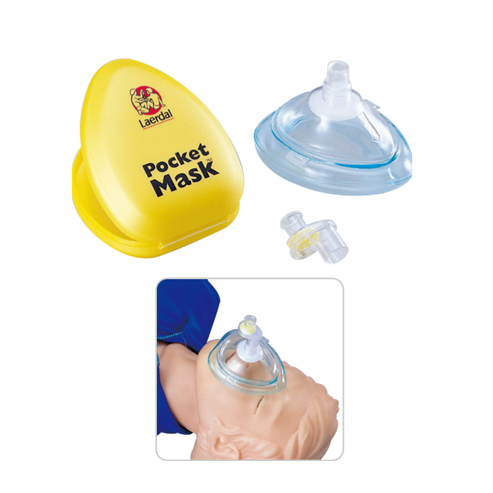 ポケットマスク　一通弁付き