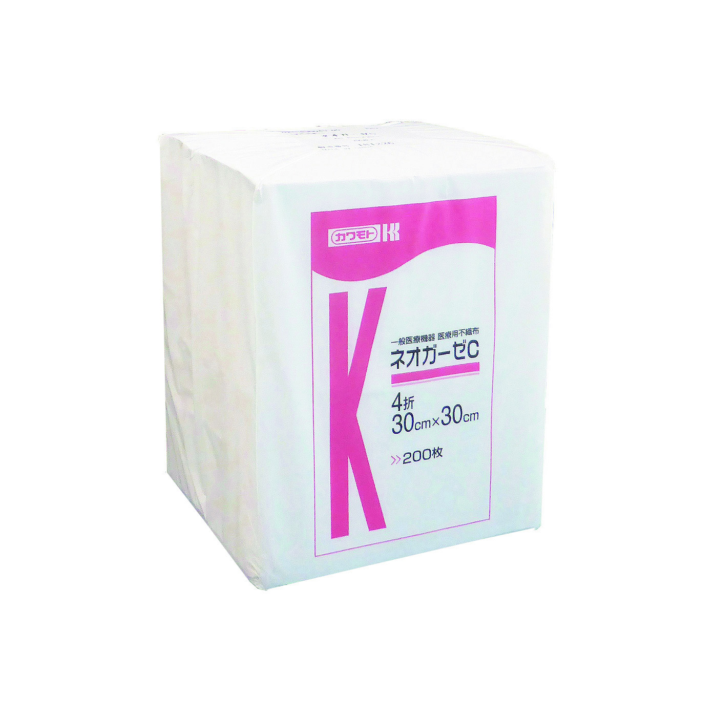 ネオガーゼC 未滅菌　30×30cm 4折200枚