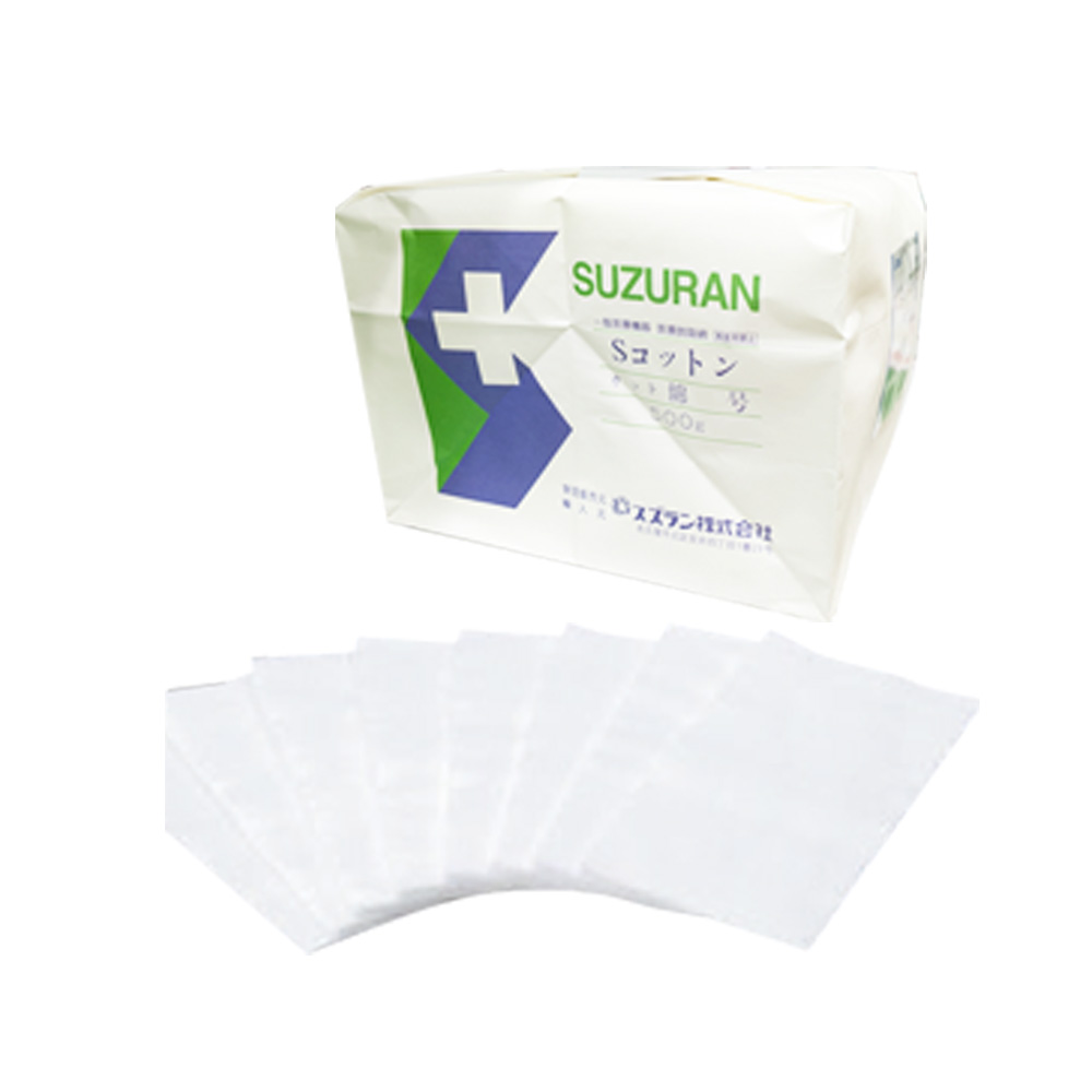 カット綿　５００ｇ　（Ｓコットン）　7号　7×7cm