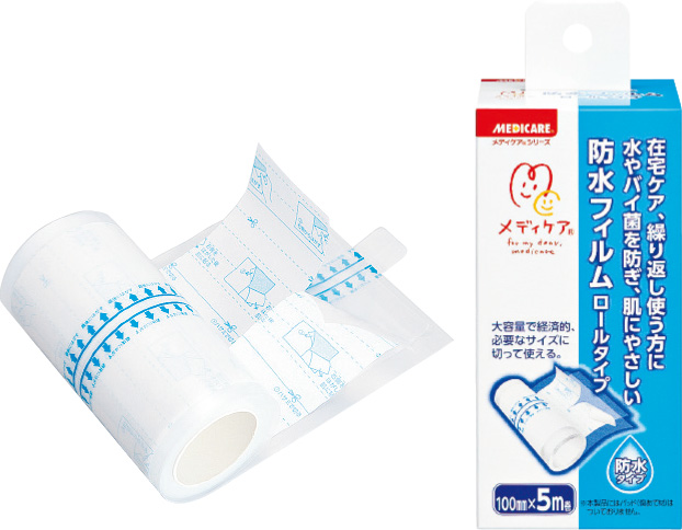 防水フィルム　ロールタイプ大容量箱入　100mm×5m