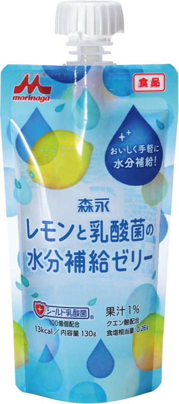 レモンと乳酸菌の水分補給ゼリー　130g×24袋入り