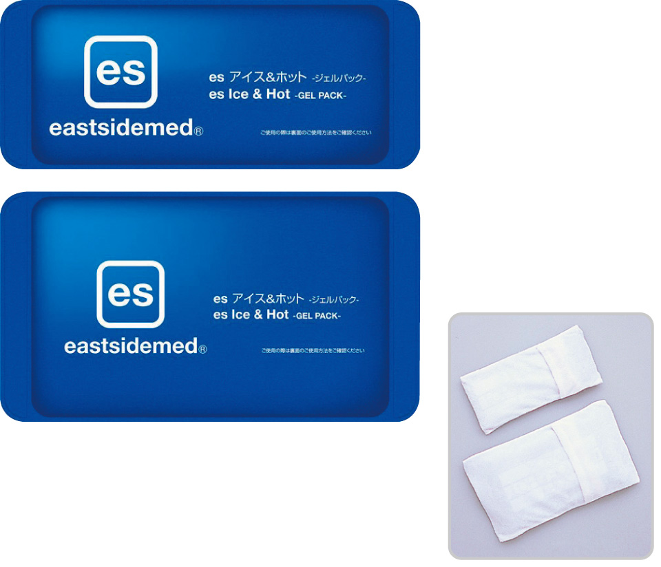 温冷パック　(　es アイス　ホット ジェルパック)　Lサイズ