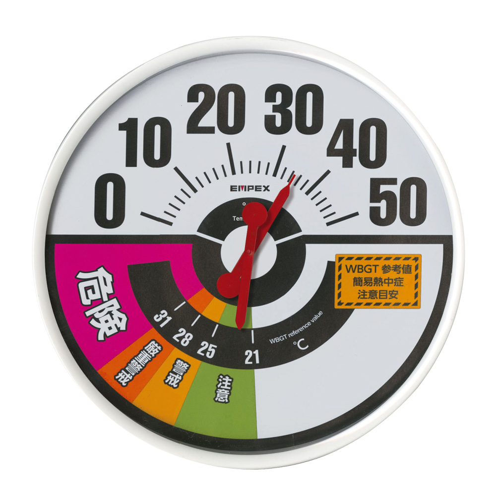 防雨型温度・ＷＢＧＴ値計