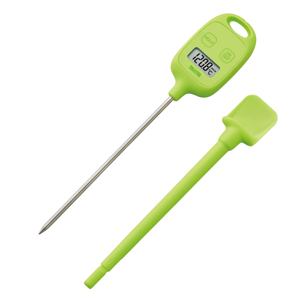 デジタル温度計　グリーン