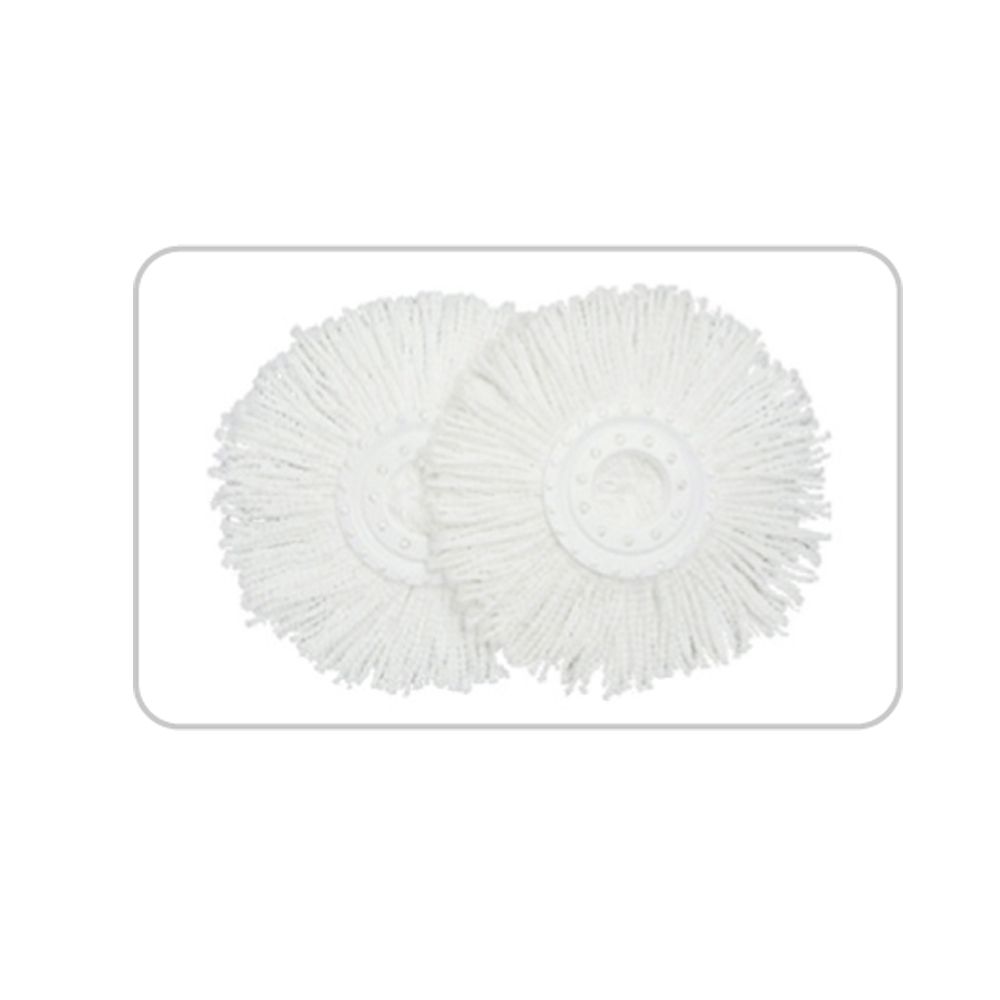 回転モップ用モップヘッド　２個入