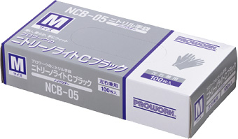 ニトリーノライトＣブラック　100枚入　Mサイズ　ノンパウダー