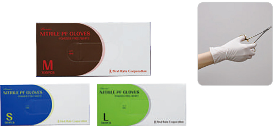 プレミアニトリルPFグローブ　Mサイズ　100枚入