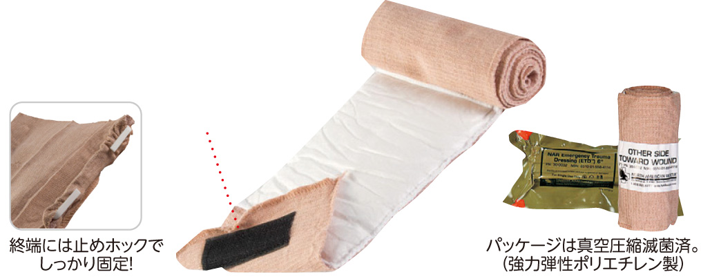 救急外傷包帯　Sサイズ