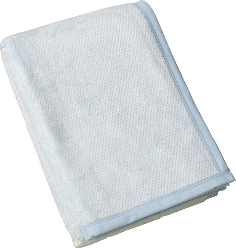 綿毛布(無地)　ブルー　140×200cm