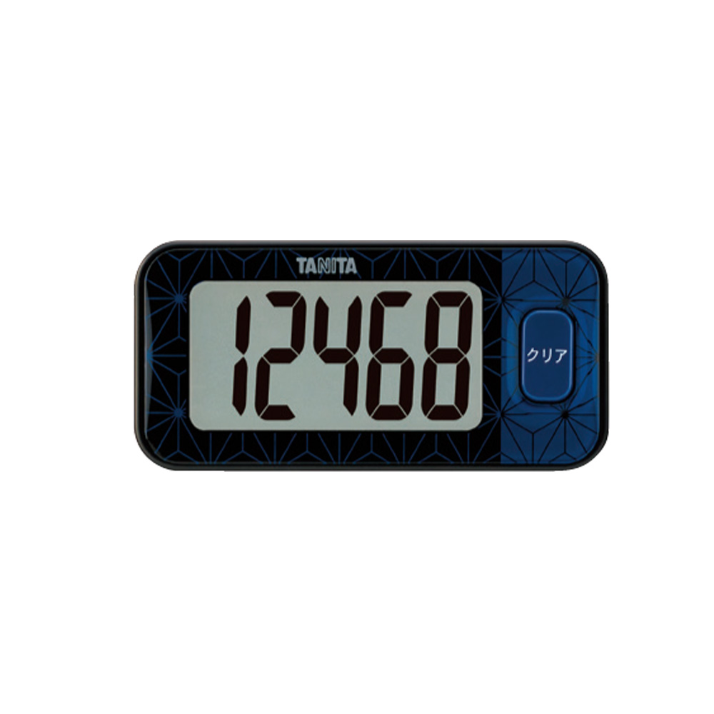 歩数計(3Dセンサー搭載)　ブルーブラック