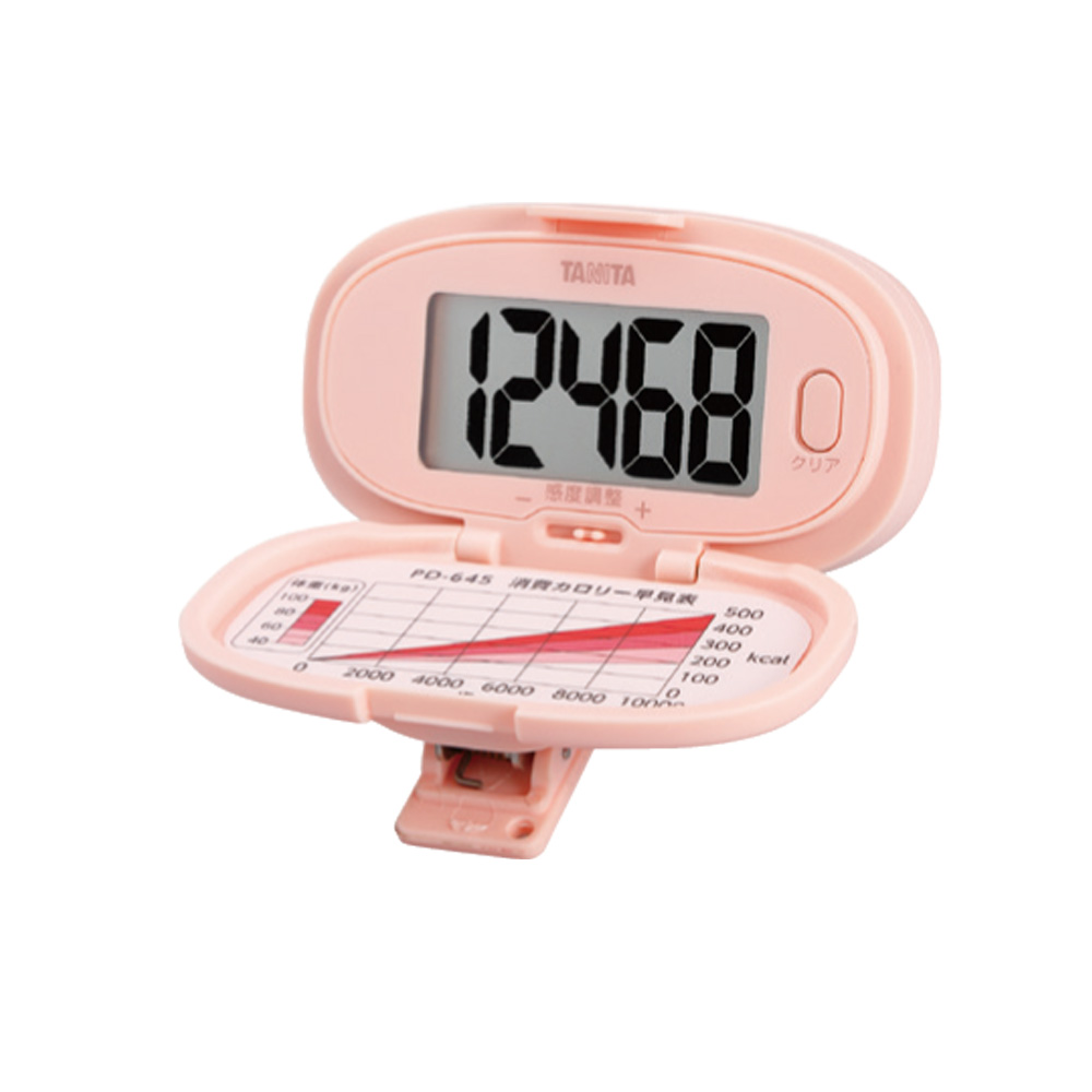 歩数計　ピンク【PK】