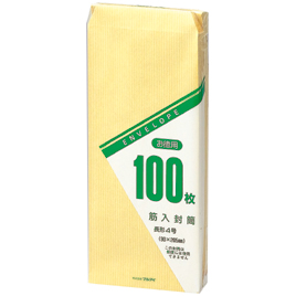 マルアイ　筋入封筒長４（１００枚入）
