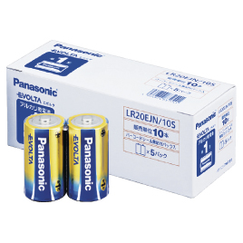 パナソニック　エボルタ乾電池　単１形（１０本パック）