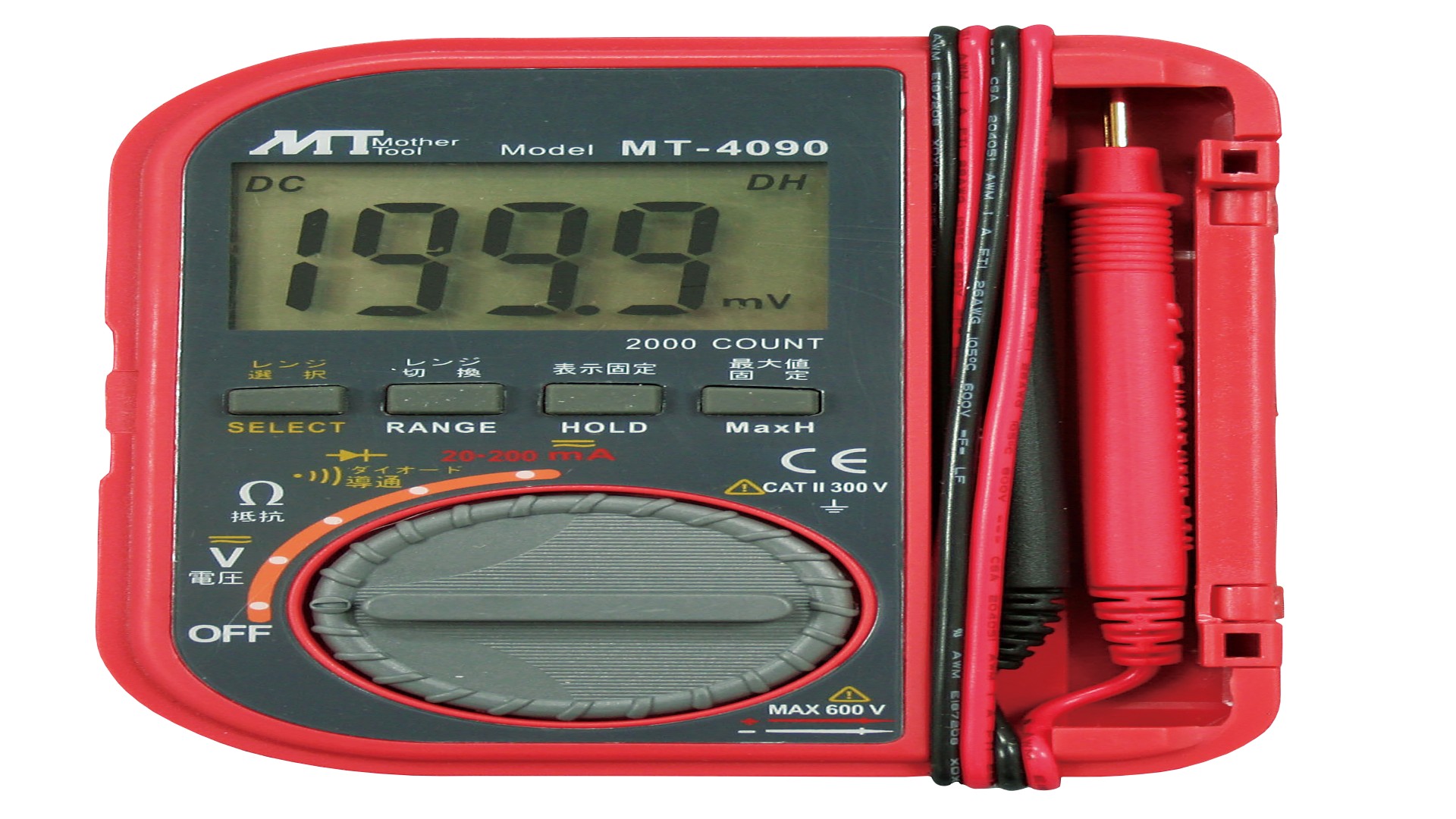 デジタルマルチメーター MT-4090