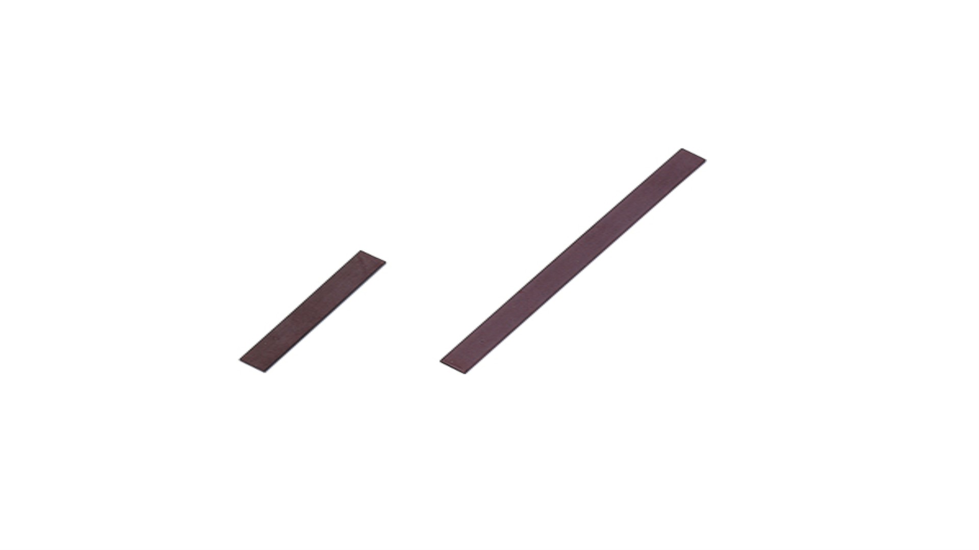 ゴム磁石（棒）10本組　8×4×100mm
