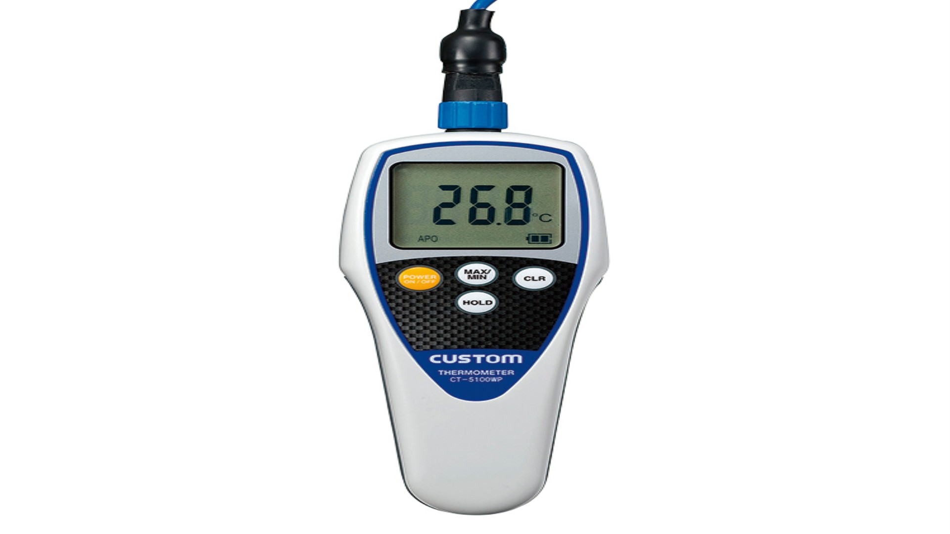 防水式デジタル温度計 CT-5100WP