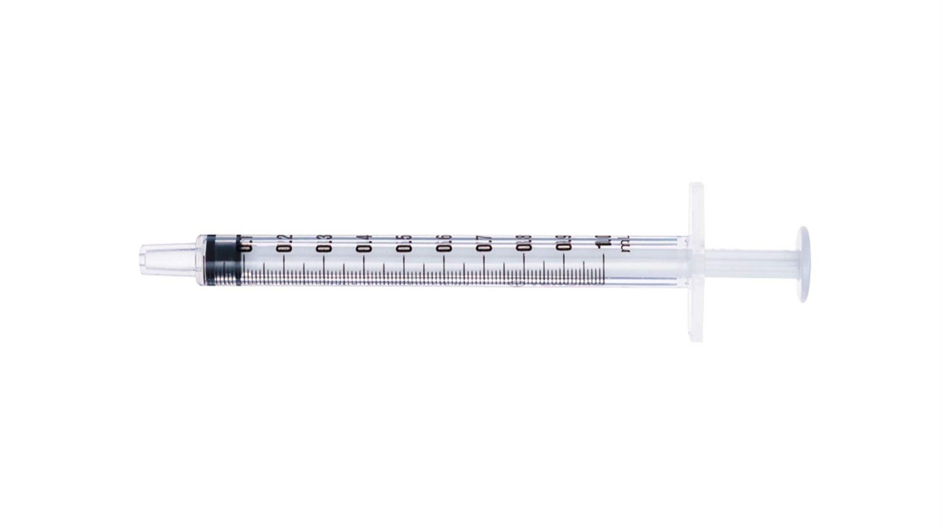 ツベルクリン用注射器（針無し）　1ml 10本組