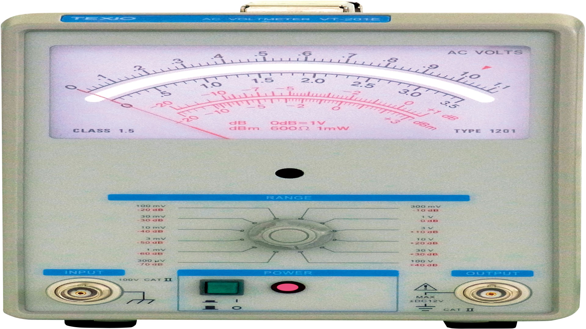 1ch電子電圧計 GVT-417B
