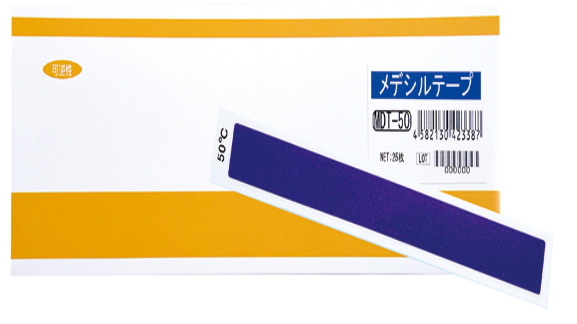 メデシルテープ　MDT-50(25枚入) 変色温度50℃