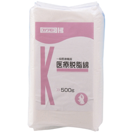 川本産業　脱脂綿（平綿５００ｇ）