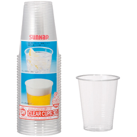 サンナップ　クリアーカップ２７５ｍｌ（３０個入）