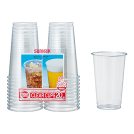 サンナップ　クリアーカップ４２０ｍｌ（２０個入）