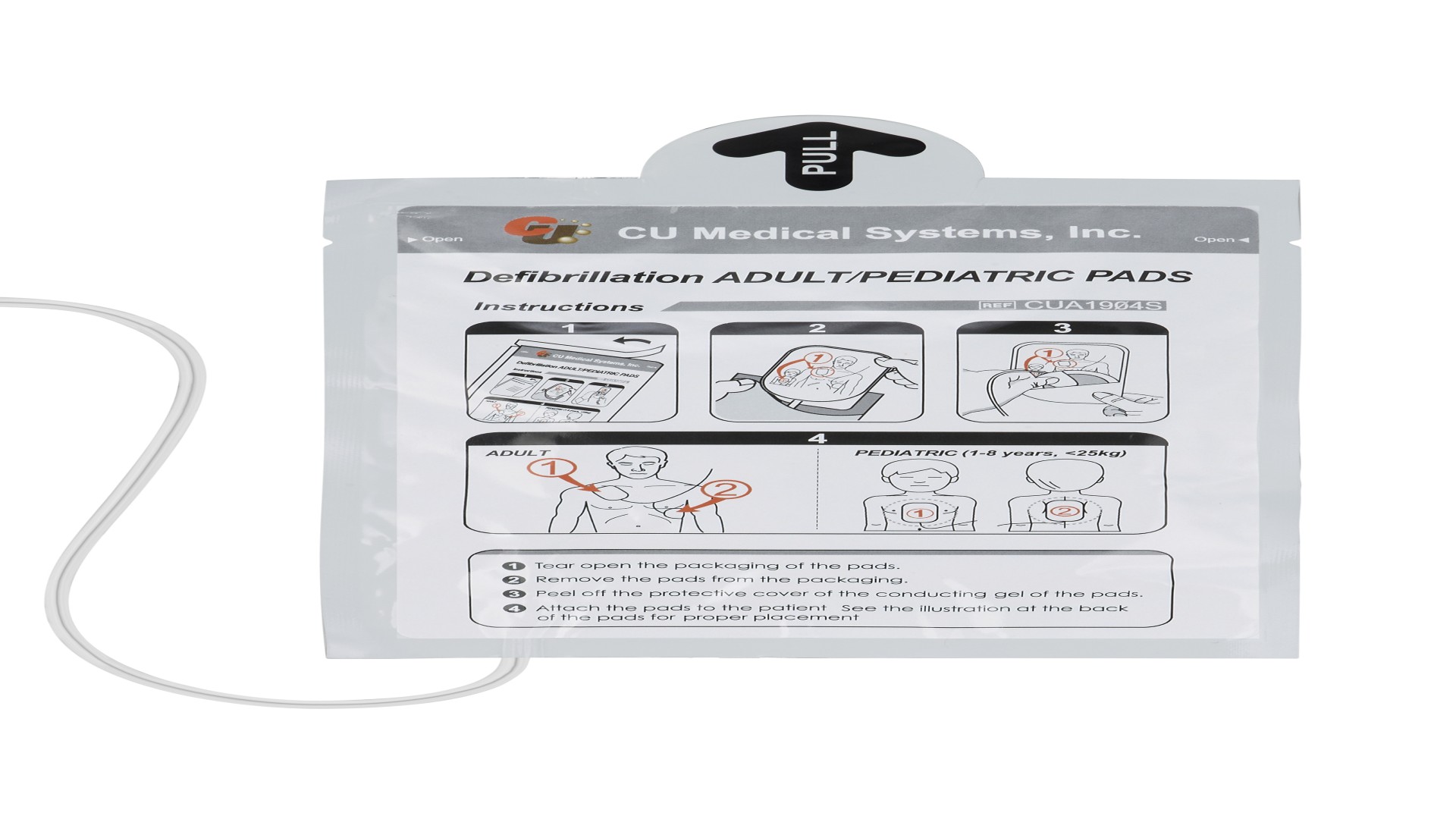 AED　CU-SPR両用電極パッド　SPR-04