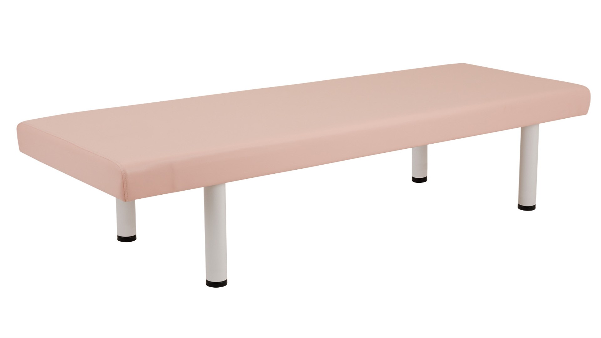 診察用寝台 ピンク 高さ50cm